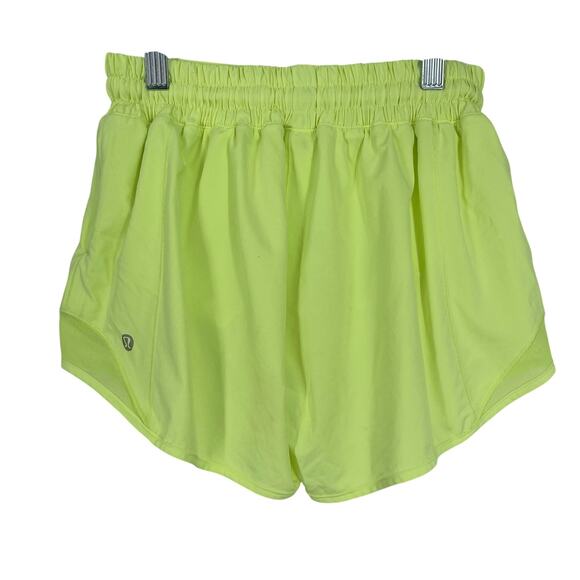 Lululemon Hotty Hot Short II 3.5" Electric Lemon Size 4 - Picture 9 of 11